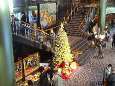 ザ・シンフォニーホールのクリスマスツリー